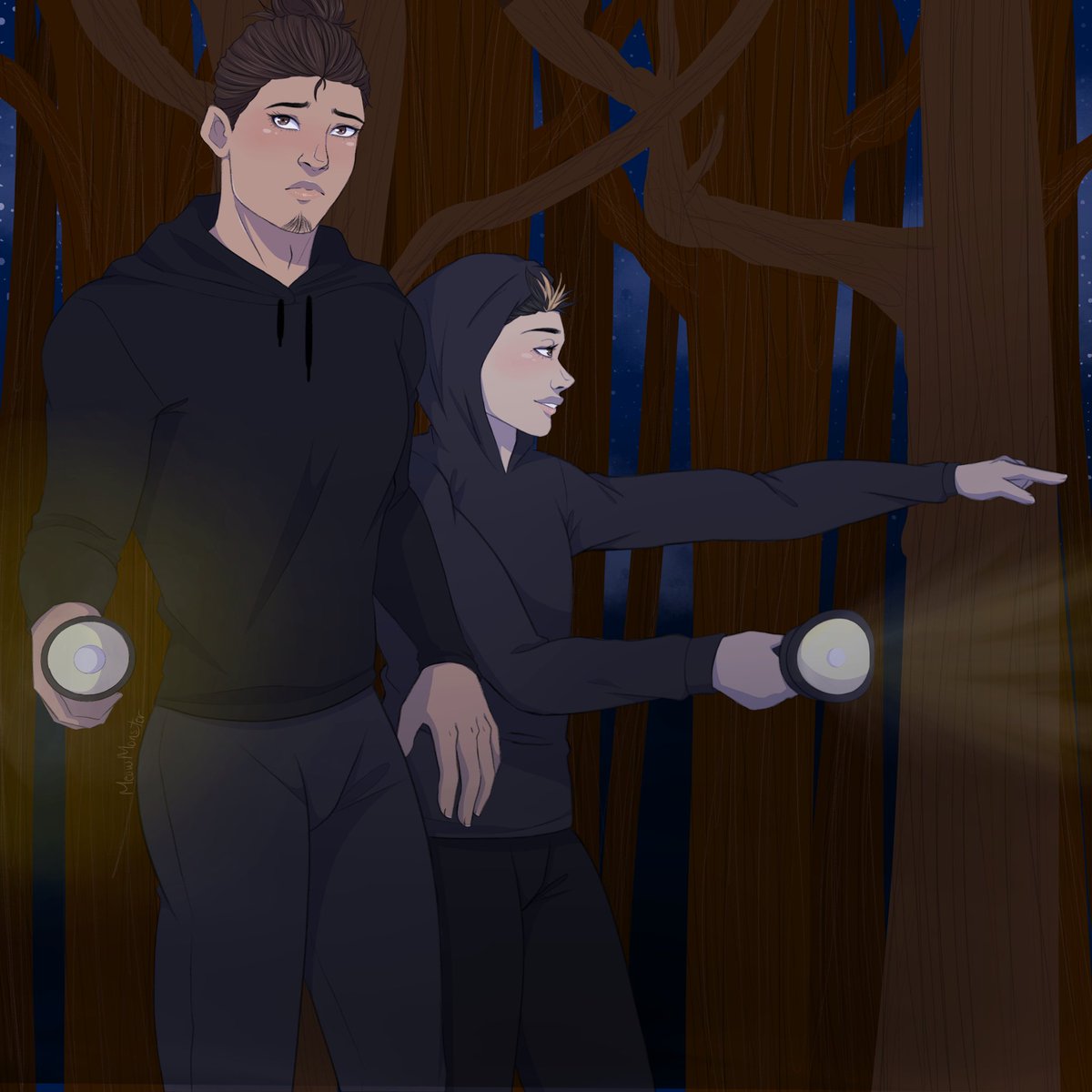 A piece for <a href="/HaikyuuHaunted/">Haunted Haikyuu!! 2023 Posting Season!</a>! Please go check out <a href="/Chloeoodles/">💚🧡Chloe🧡💚</a> if you’re in the mood for something spooky! It’s so good! 
#asanoya