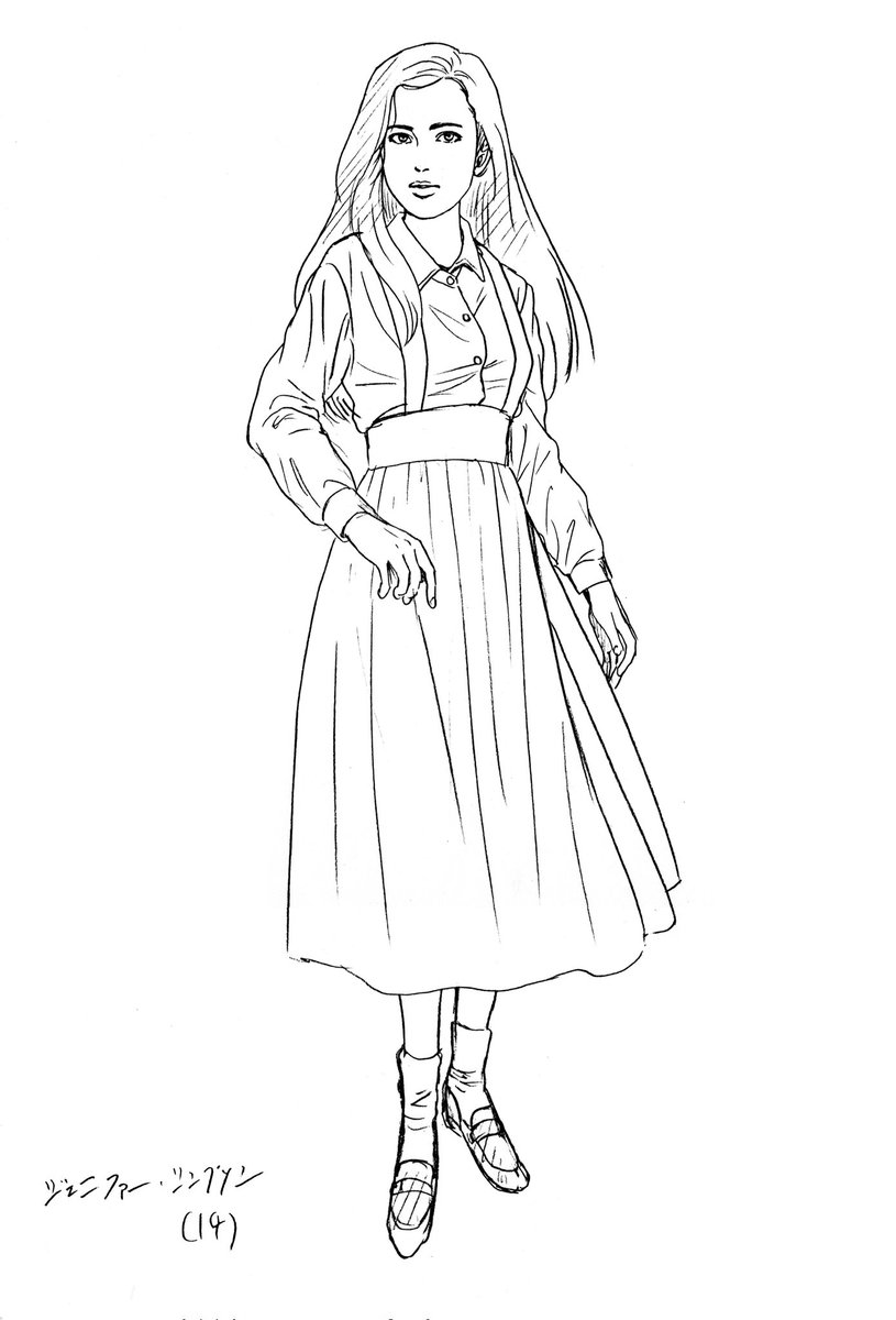 NanaeMasaki's tweet photo. 原稿整理してたら、
#クロックタワー のイメージイラストのラフが出てきた。取ってあったんだなー(笑)
制作会社に提出した当時のラフ。
ダン·バロウズのラフにある色は、彩色時のイメージテストカラー。
そして、#sunsoftgames さんから復刻版出るのを最近まで知らなかった人…#game
#clocktower https://t.co/Bk8QWCA1cn