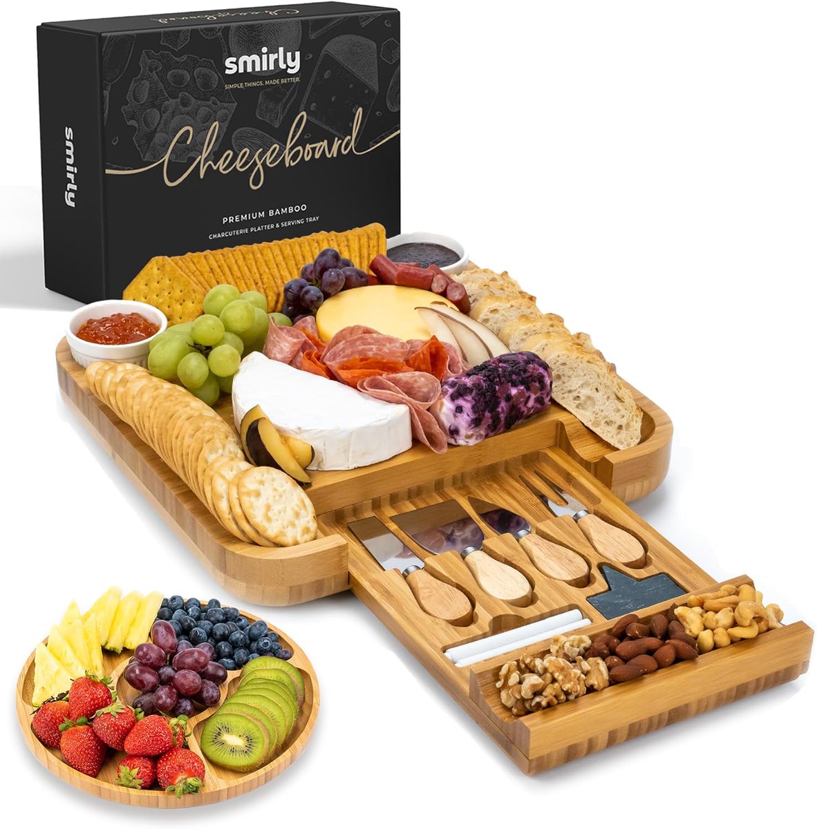 AmazonGr8Finds's tweet photo. SMIRLY Charcuterie Boards Gift Set
https://t.co/67yVRz2i0c
#Amazon #musthave for dinner parties https://t.co/0tMm7nW1GE