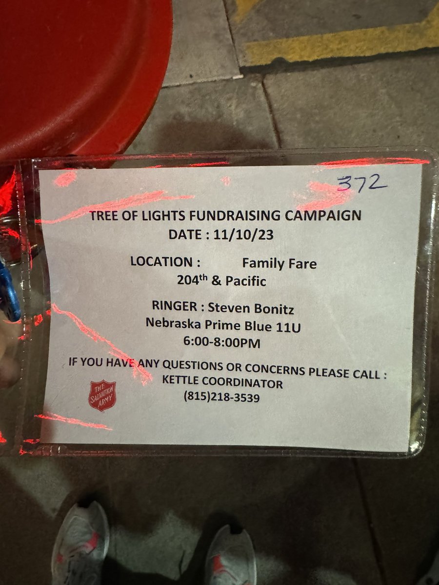 NE_Prime2031's tweet image. Being a good teammate is much more than baseball! The boys are out doing some @salvationarmy 🔔ringing! Giving back to the community &amp;amp; spreading some holiday cheer!! 

@PlayEAA @EAA_Baseball