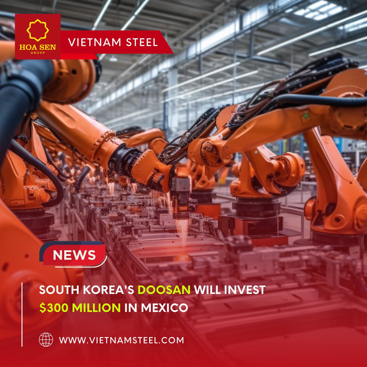 Jianlong Group's bold move: RMB 1.26 billion invested in Xining Special Steel expansion

Read More: vietnamsteel.com/blog/news-2/do…
----

Website 1: hoasengroup.vn/en/home
Website 2: vietnamsteel.com

#steelnews #steel #asiansteel #vietnamsteel
