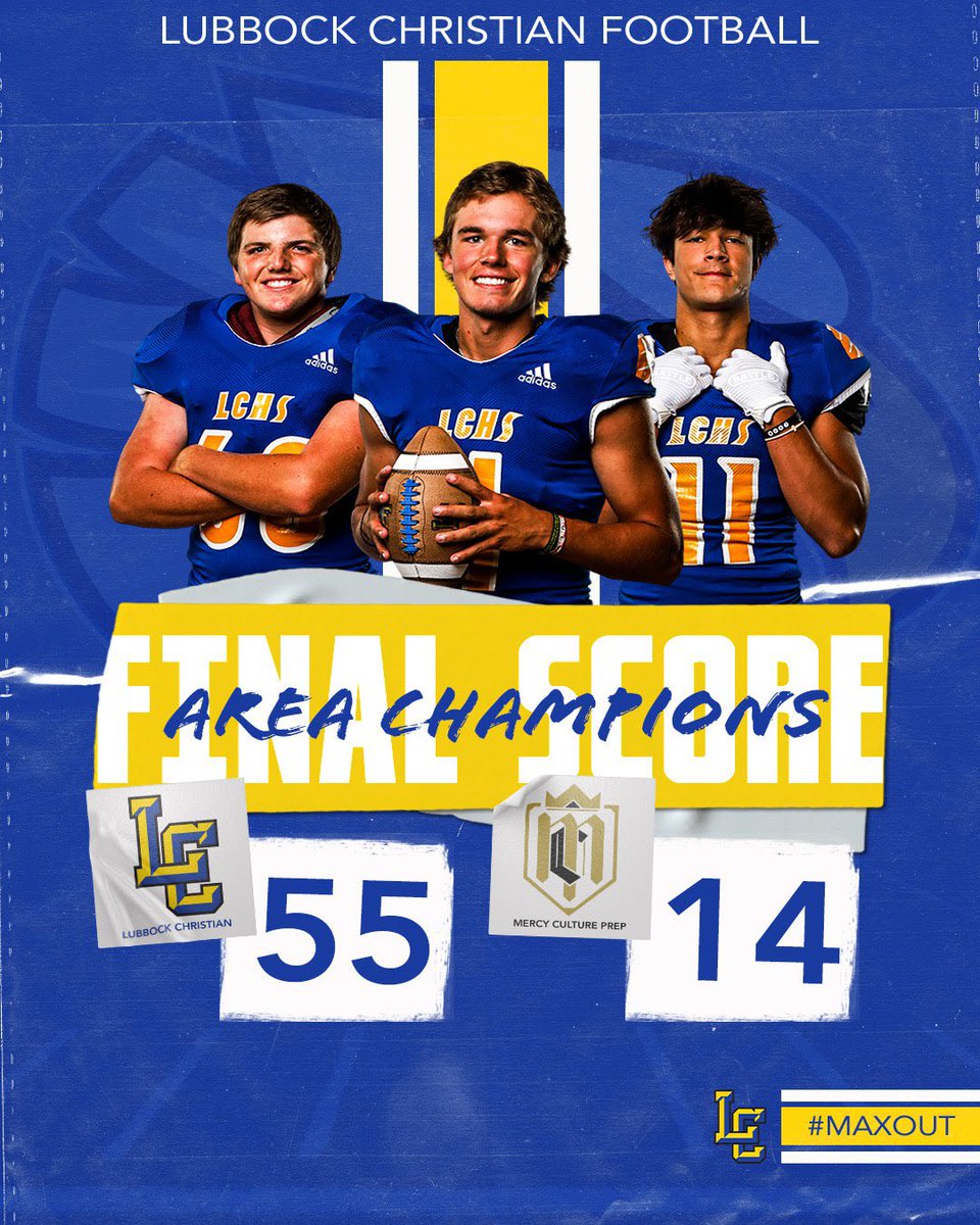 LCEagleFootball's tweet photo. Area Champions

@pchristy11 @arielle_schafer https://t.co/oigDAKAPcN