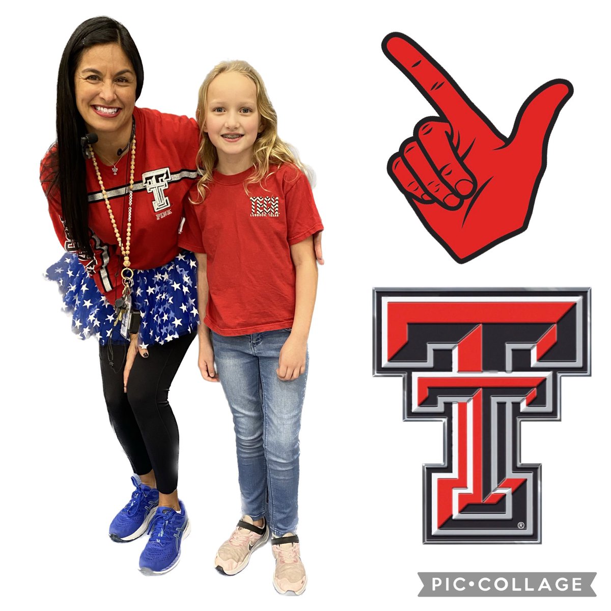 This cutie couldn’t wait to show me her Texas Tech shirt❤️🖤❤️ GUNS UP!
<a href="/SparksElemFISD/">Sparks Elementary</a> 
<a href="/TexasTech/">Texas Tech University</a>