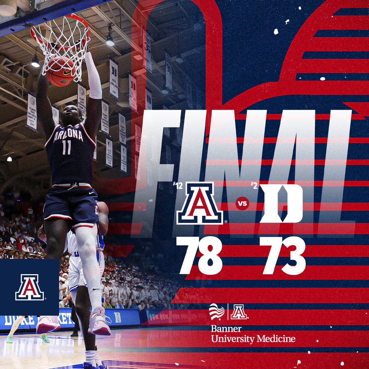 Cats Win‼️ 

<a href="/ArizonaMBB/">Arizona Basketball</a> x <a href="/BannerHealth/">Banner Health</a>