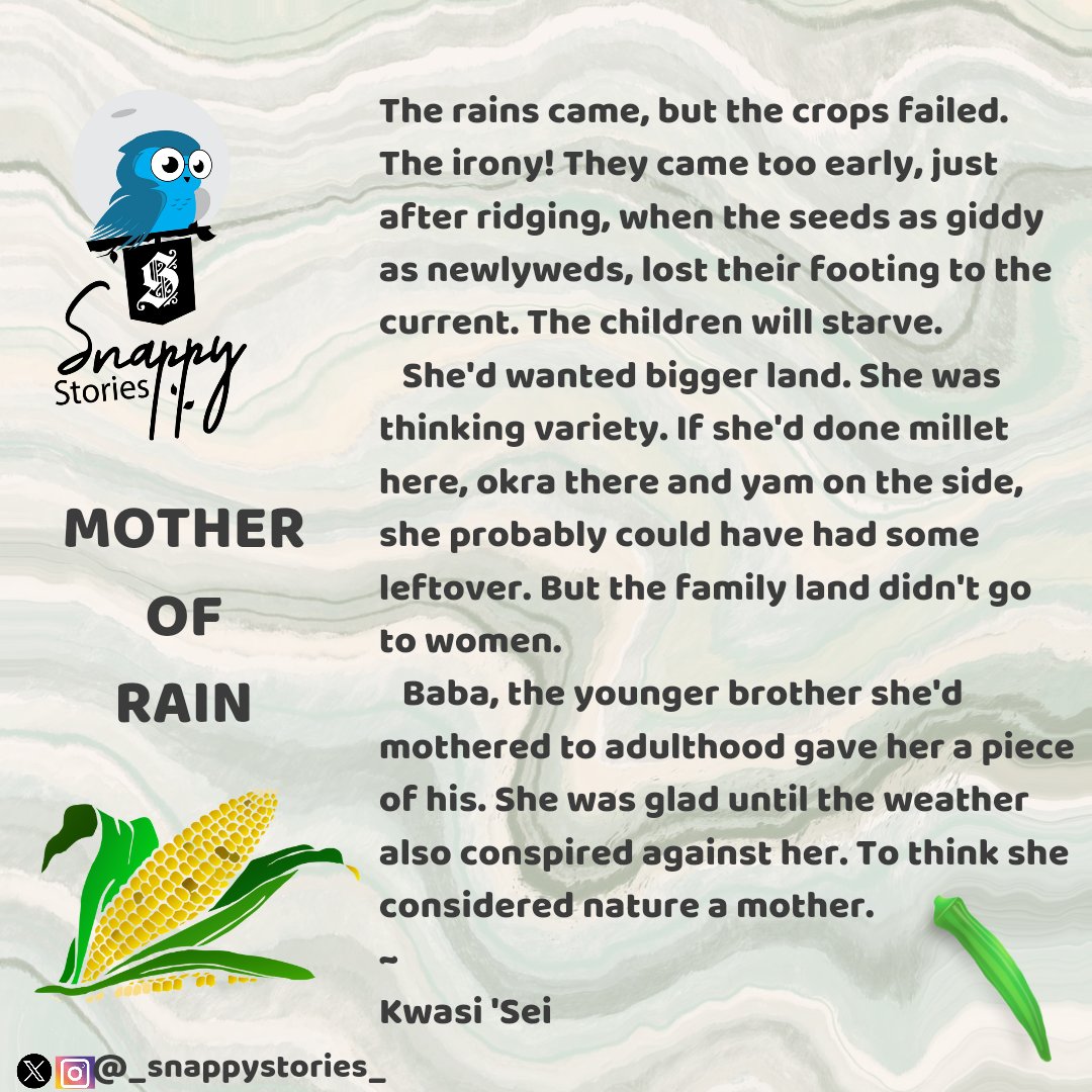 First published in Accra We Dey, A Creative Climate Activism Anthology, one of 35 micro-stories exploring how climate change worsens the gender divide. #snappystories #storytime #climatechange #activism #accrawedey #ghanaman #ghanaianwriters #africanwriting #africanwriters #rain