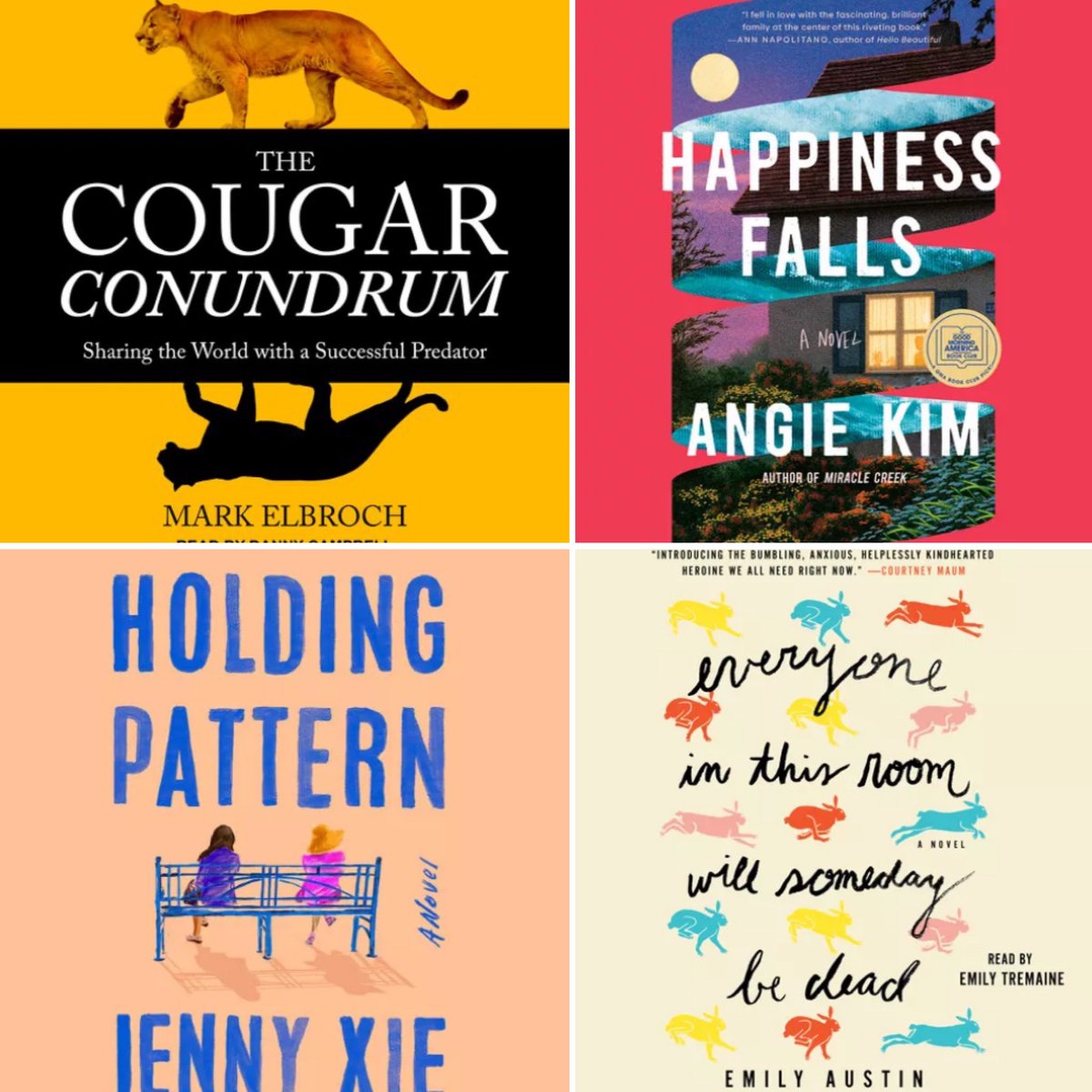I threw in a nature nonfiction in the mix of female-driven novels by @AngieKimWriter @msjennyxie & @eraustinauthor for my Oct reading enjoyment.