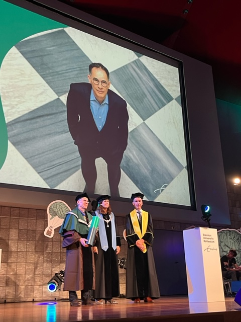 42 years ago I started as an undergraduate at the Erasmus University in Rotterdam. I left after 3 years, before graduating, but this week I did get a degree from Rotterdam, an honorary one at the 110th dies natalis. It was fun to be back and meet so many students and faculty!