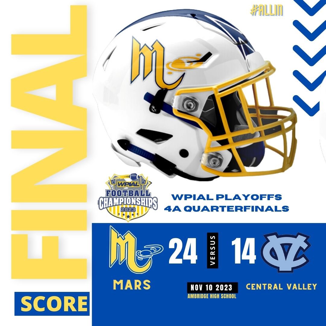 Movin’ On! WPIAL Semifinals here we come!! 
#ALLIN 👽🏈💪