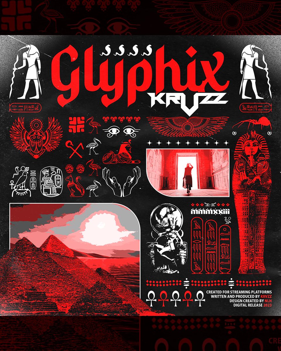 krvzzofficial's tweet photo. ✧ ✧ ✧ GLYPHIX | OUT NOW ✧ ✧ ✧

Available on all music platforms 

✧ Link below ✧

https://t.co/DbiYLm5usP 

\\\V/// https://t.co/KdgVL0dbxv