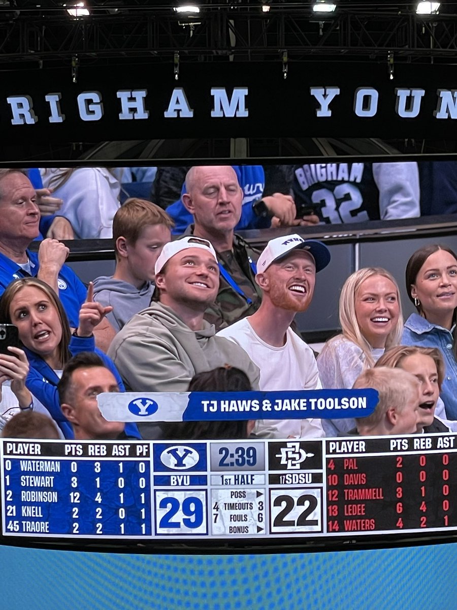 Two legends in the house! Welcome back Jake Toolson and TJ Haws!