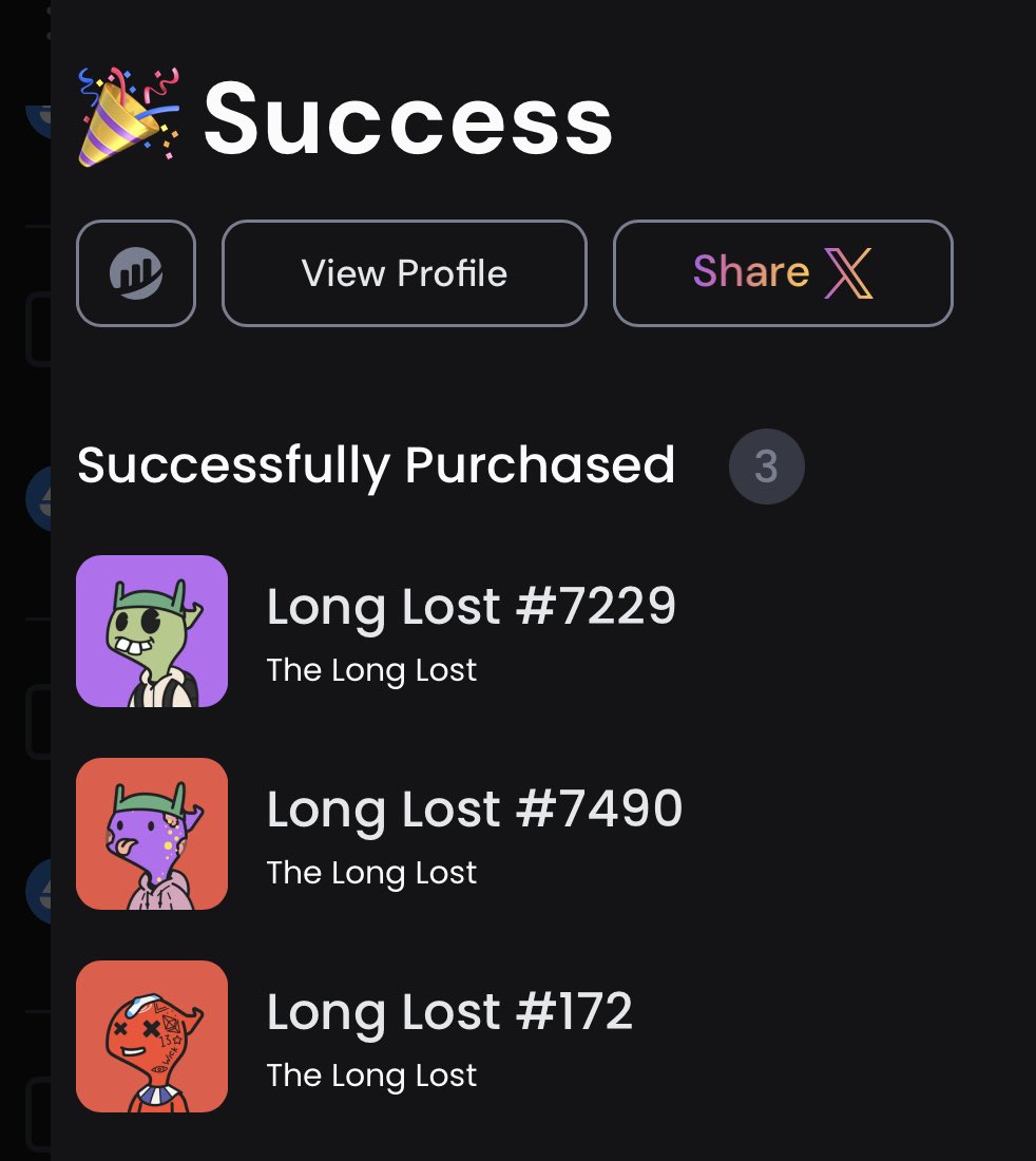 Finally joined <a href="/LongLostNFT/">Long Lost</a> love the community vibe <a href="/H0PtheD0N/">H0PtheD0N.eth</a> picked up a backpack and alien hat!