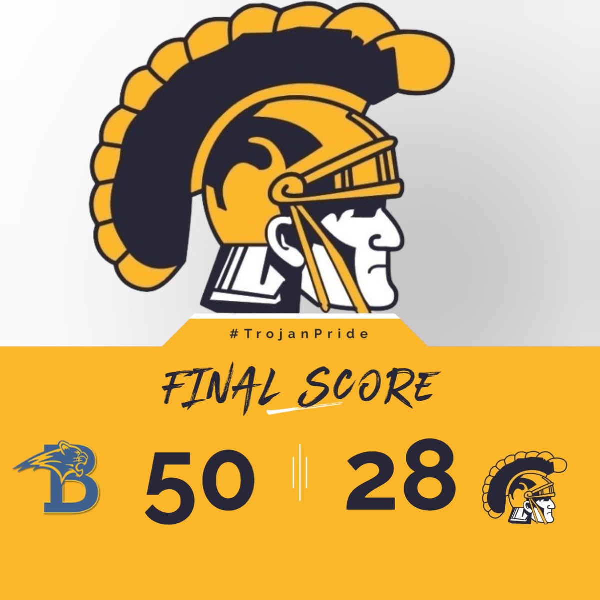 Brookfield defeats Weston on Senior Night for the Football Team.
#cthsfb