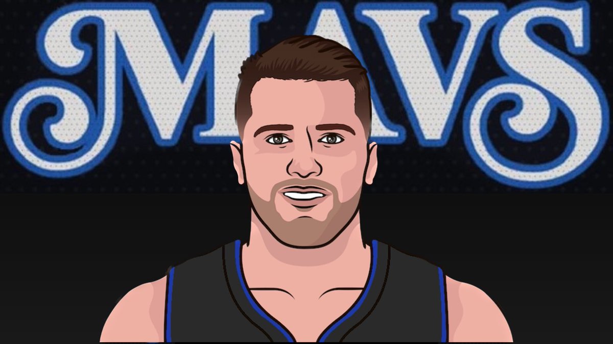 MavsMuse's tweet photo. Luka in the            Kyrie in the
1st half:                  1st half:

27 PTS                     20 PTS
5 AST                       4 REB
4/6 3P                     4/6 3P
+  22                         + 19

— LuKai COOKING the Clippers🔥 https://t.co/521fQ7c5bk