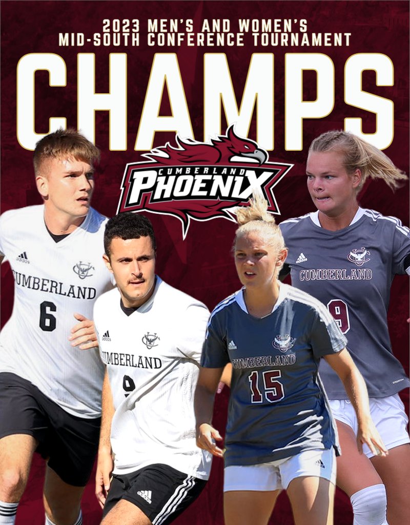 🏆THE PHOENIX HAVE MADE HISTORY🏆

For the first time in school history, both the men's and women's soccer programs took the Mid-South Conference Tournament Championship in the same season!