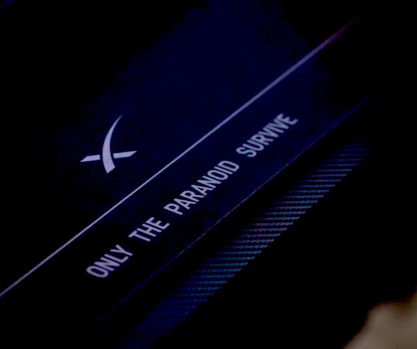 🔥 Only the paranoid survives 🔥 <a href="/elonmusk/">Elon Musk</a> <a href="/SpaceX/">SpaceX</a>  🚀 Nov 17th launch