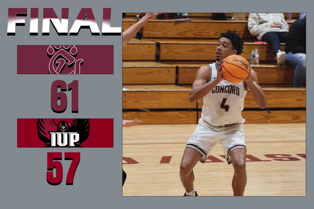 CUMountainlions (@cumountainlions) on Twitter photo .<a href="/CU_MBB/">Concord Basketball</a> Final
Down goes #4!! Jordan Wooden pumps in 18 points and adds six rebounds as Concord topples Indiana (Pa.) to open the season. Amare Smith adds 16 points with 13 coming after halftime .<a href="/CU_MBB/">Concord Basketball</a> Final
Down goes #4!! Jordan Wooden pumps in 18 points and adds six rebounds as Concord topples Indiana (Pa.) to open the season. Amare Smith adds 16 points with 13 coming after halftime