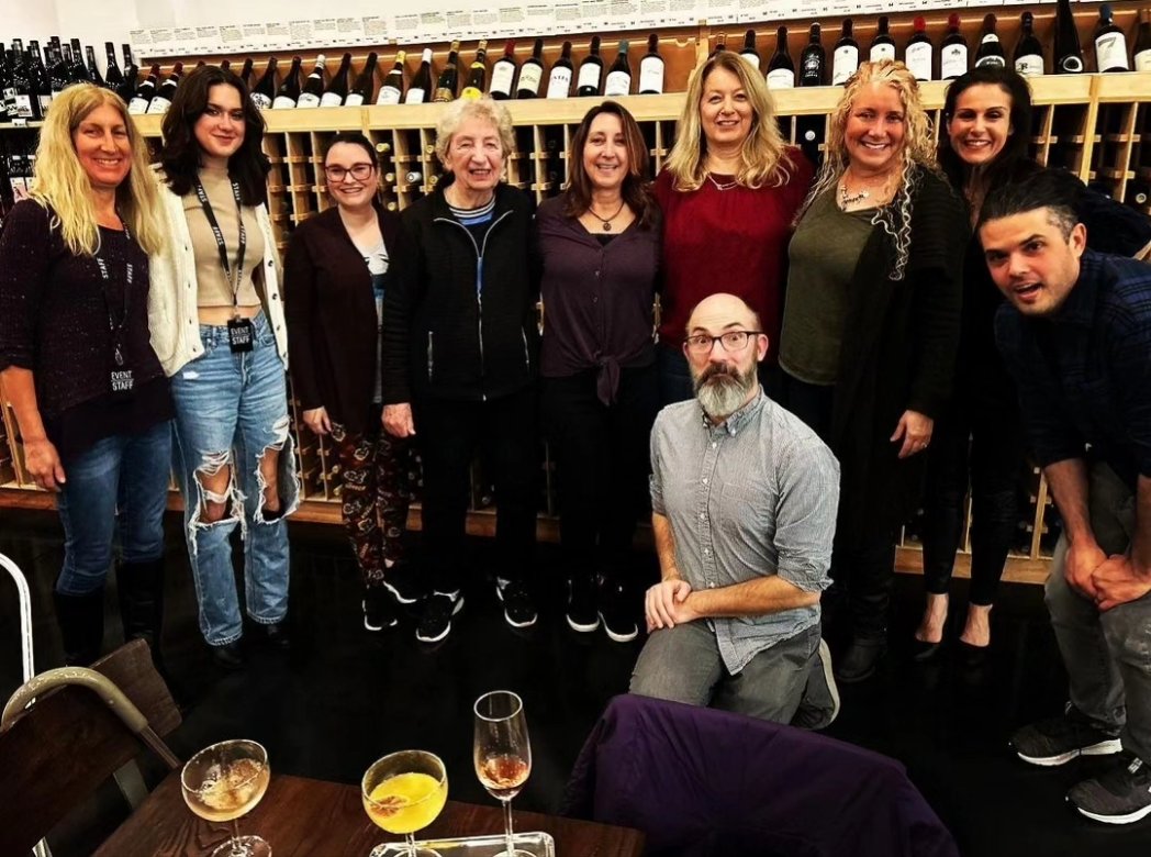 I had such a good time tonight at the event we had with the Northvale Public Library. Thank you so much to <a href="/RAforAll/">Becky Spratford (she/her) UPDATES ONLY</a> for linking us up with <a href="/claymcleod/">Clay McLeod Chapman</a> and <a href="/timmmeyer11/">Tim Meyer</a>