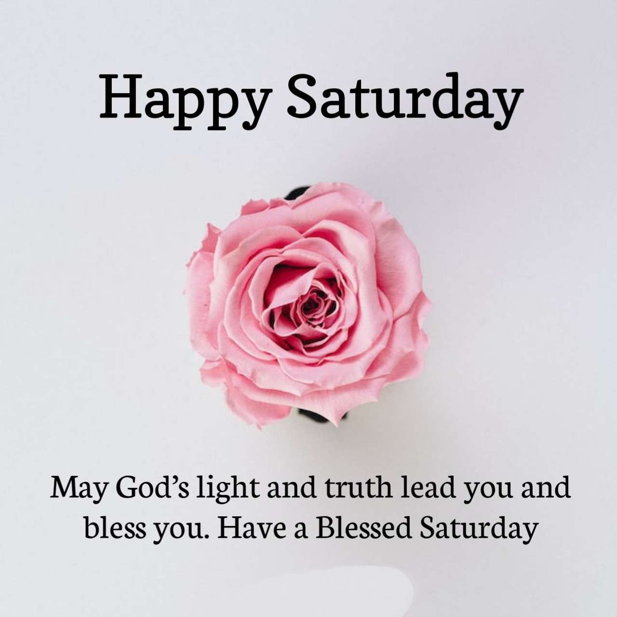 Good Morning 🌷 Happy Saturday 🏖️ May God's Light and truth lead you and bless you 💫