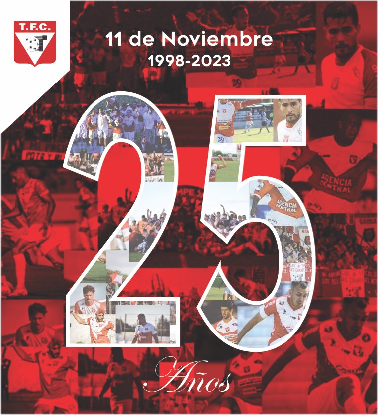 Salud <a href="/TacuaremboFC1/">Tacuarembó Fútbol Club</a> !!!
25 años del equipo más popular del Interior !!!
Por muchos más !!! ARRUCA