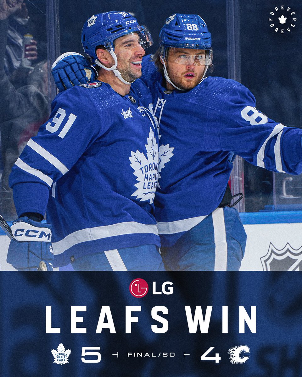 LEAFS WWWWWWWIN!!!

@LGCanada | #LeafsForever