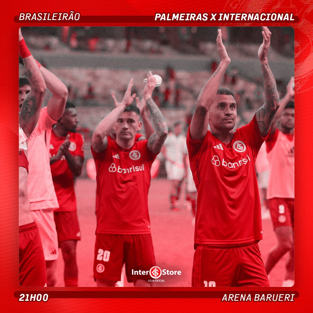 lojadocolorado's tweet image. #DiaDeInter🔴⚪

Glória do desporto nacional 🎶

🛒 Camisa I 23/24 &amp;gt; bit.ly/3m1g9Jy

⚽ Palmeiras X Internacional
🏟 Arena Barueri
⏰ 21h00
🏆 Brasileirão