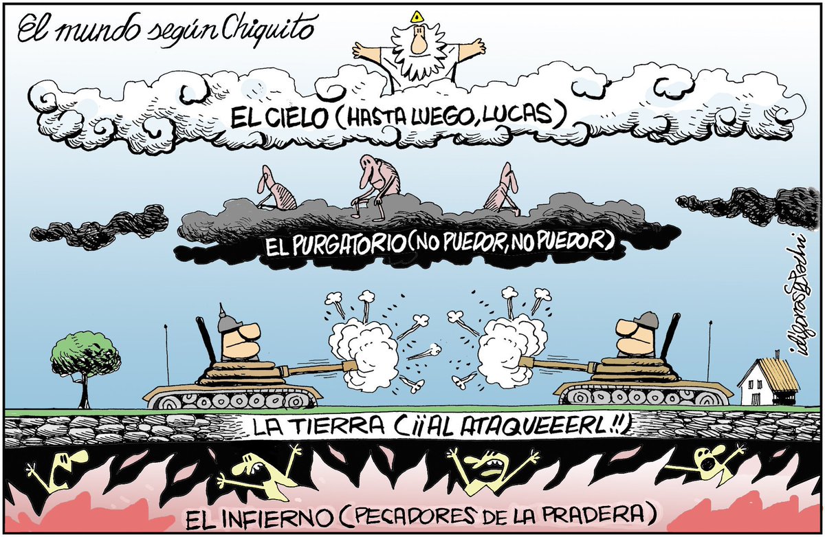 BurriezaMateos's tweet photo. #TalDíaComoHoy de 2017 fallecía Gregorio Sánchez, alias #ChiquitoDeLaCalzada, un #Fistro de #CondeMor. Gracias #ChiquitoEterno y  #HastaLuegoLucas [Viñetas de @MikiyDuarte @Sanson__ @HUMORJMNIETO
y @Pachi_Idigoras] https://t.co/2Zx5rRMT7z