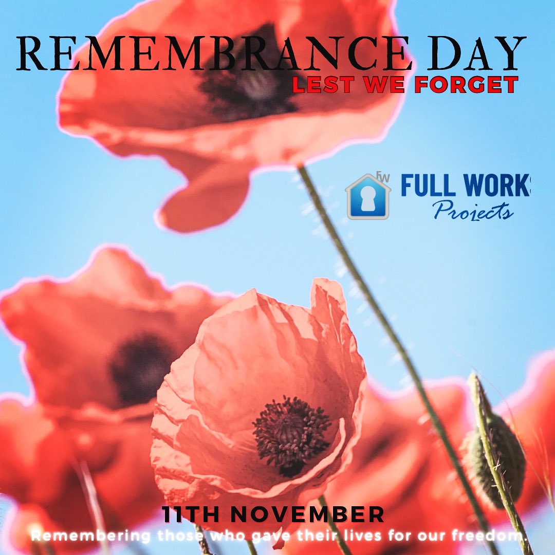 #wewillrememberthem #remembrance #remembranceday #lestweforget.
#11thnovember #fullworksprojects #wewillrememberthem #remembrance #remembranceday #lestweforget. #brave
#11thnovember #fullworksprojects