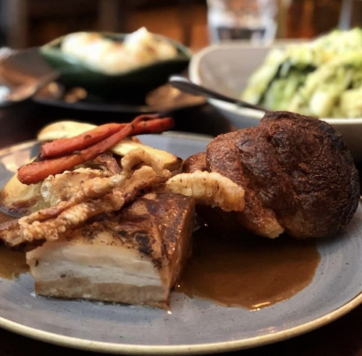 Limited spaces available for Sunday lunch. Don’t miss out on our Porro roast served with all the trimmings and proper gravy. 

#sundayroast #cardiffrestaurant #cardiffeats #welshfood