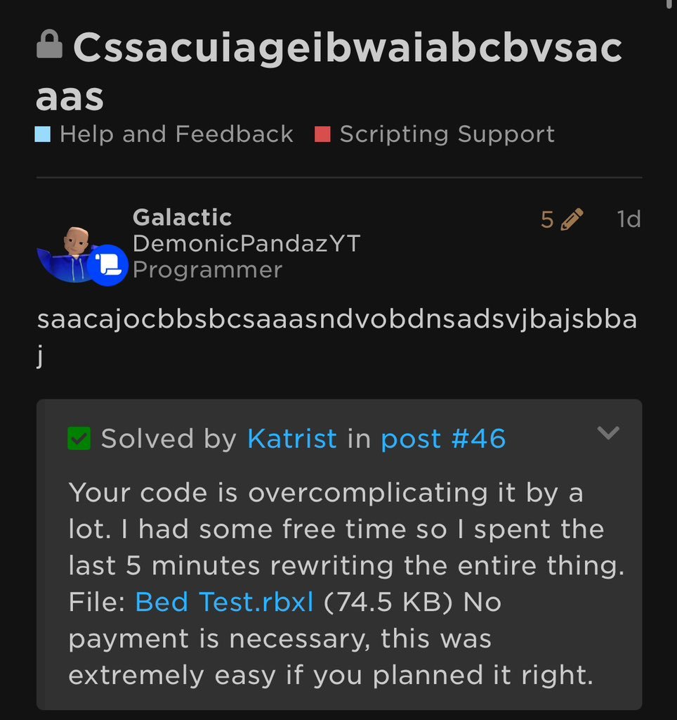 Twitter bot that posts stuff on the devforum - Creations Feedback - Developer Forum