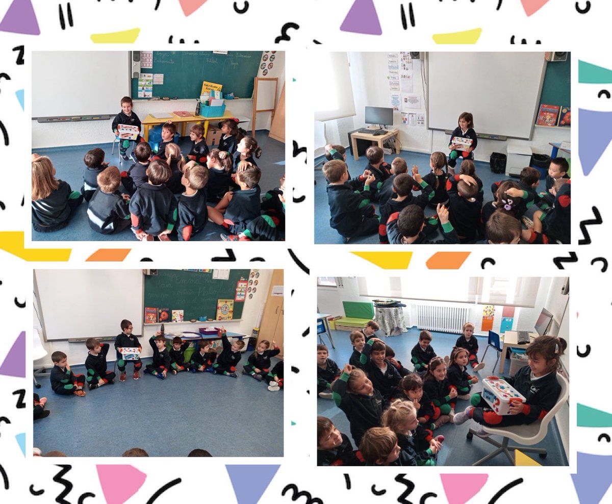 𝐈𝐬 𝐢𝐭 𝐚...? 
¡Qué bien lo pasamos tratando de adivinar que hay escondido en la 𝐦𝐲𝐬𝐭𝐞𝐫𝐲 𝐛𝐨𝐱!
 #3ºInfantil #english #pai #aprendemosjuntos #aprenderjugando #familiaescuela #somosclaretlarraona