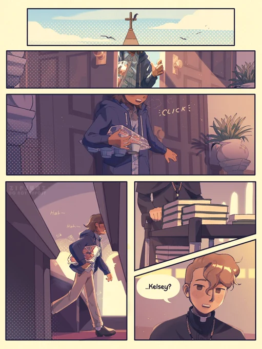 a comic i did for kel's birthday ⛹️‍♂️🏀

(1/6)

[ #omorifanart, #omorikel, omori spoilers ] 