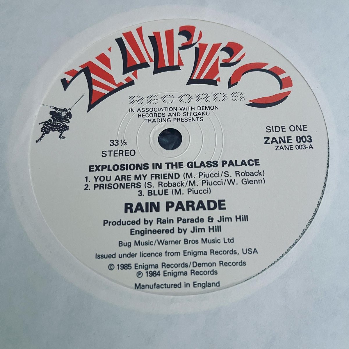 Explosions In The Glass Palace from ‘84 #rainparade #vinylcollection