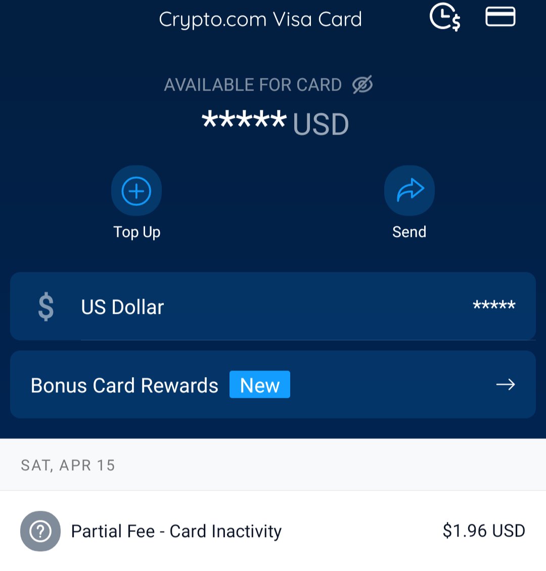 cryptocrash3's tweet image. Crypto.com is all about taking your money if you don&apos;t spend it so they can collect fees