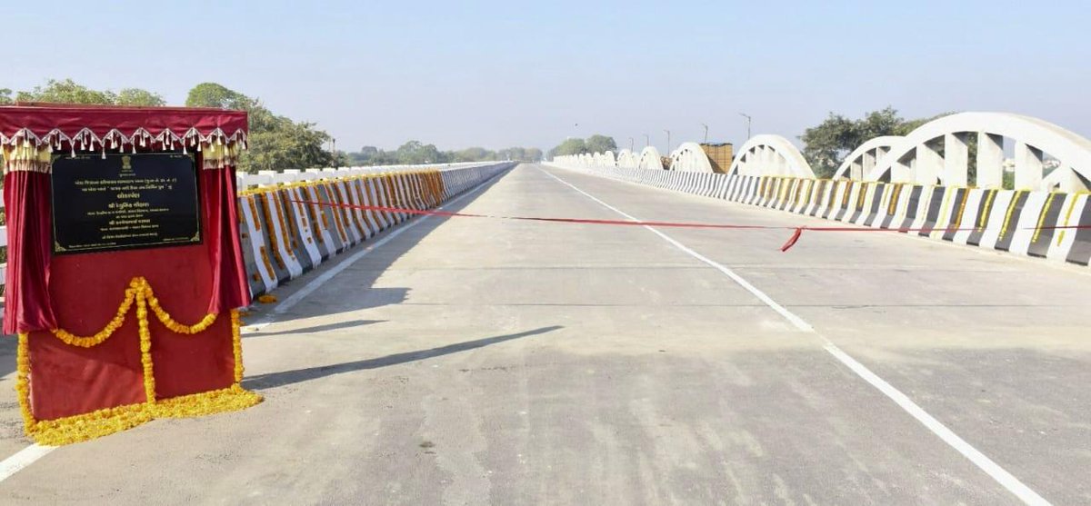 Rs. 63.50 crore new river bridges over Sabarmati and Vatrak inaugurated