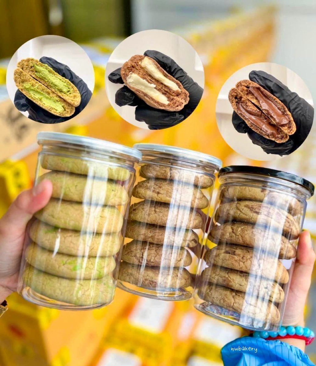 คุกกี้ชิววี่มี6ชิ้นใหญ่ ราคา109บ./กระปุก 

พร้อมส่งทั้ง3รสชาติ
💚 มัทฉะญี่ปุ่น
🤎 ดาร์ช็อคโกแลต
🤍 ไวท์ช็อคโกแลต

สั่งซื้อ/สอบถาม ทักDM,ไลน์ ➪ lin.ee/u51bfcC