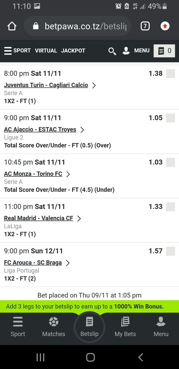 Odds 139 za Betpawa zinazidi kuchanja mbuga. Bado mechi 9

Leo Jmosi kuna odds 30 za Betway Tanzania,  zinatoka soon

VVIP LUXURY A Tshs 3,900 
VVIP LUXURY B Tshs 1,800
👉0783534353

Natoa offer ya kuwaadd bure watu 100 wa mwanzo ku Retweet hapa. Retweet kisha nipe namba yako DM