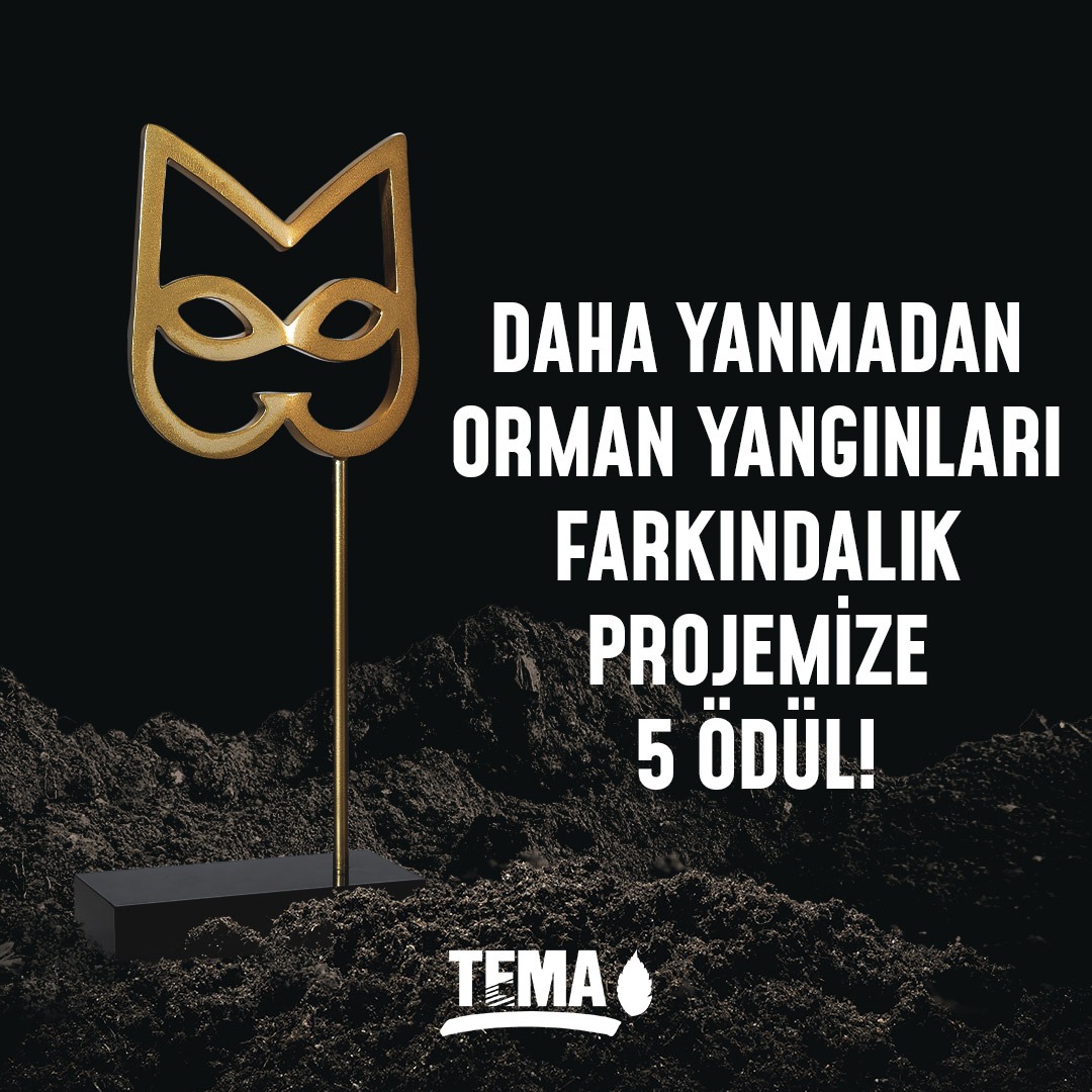 Daha Yanmadan Orman Yangınları Farkındalık Projemize 5 Ödül 🎉

🏆 Orman yangınlarının sebepleri ve önlenmesi için yapılabilecekler konusunda farkındalık yaratmayı amaçladığımız projemizle;

✨ Sosyal Sorumluluk ve Sürdürülebilirlik - Davranışsal Değişiklik Yaratan Projeler ve