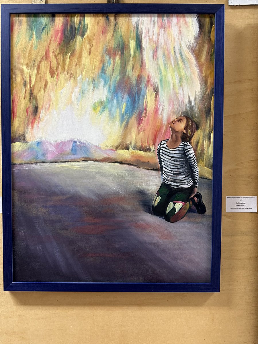 Giusyjy's tweet photo. L’arte non va spiegata ai bambini ®️ https://t.co/DAOwsuutXJ