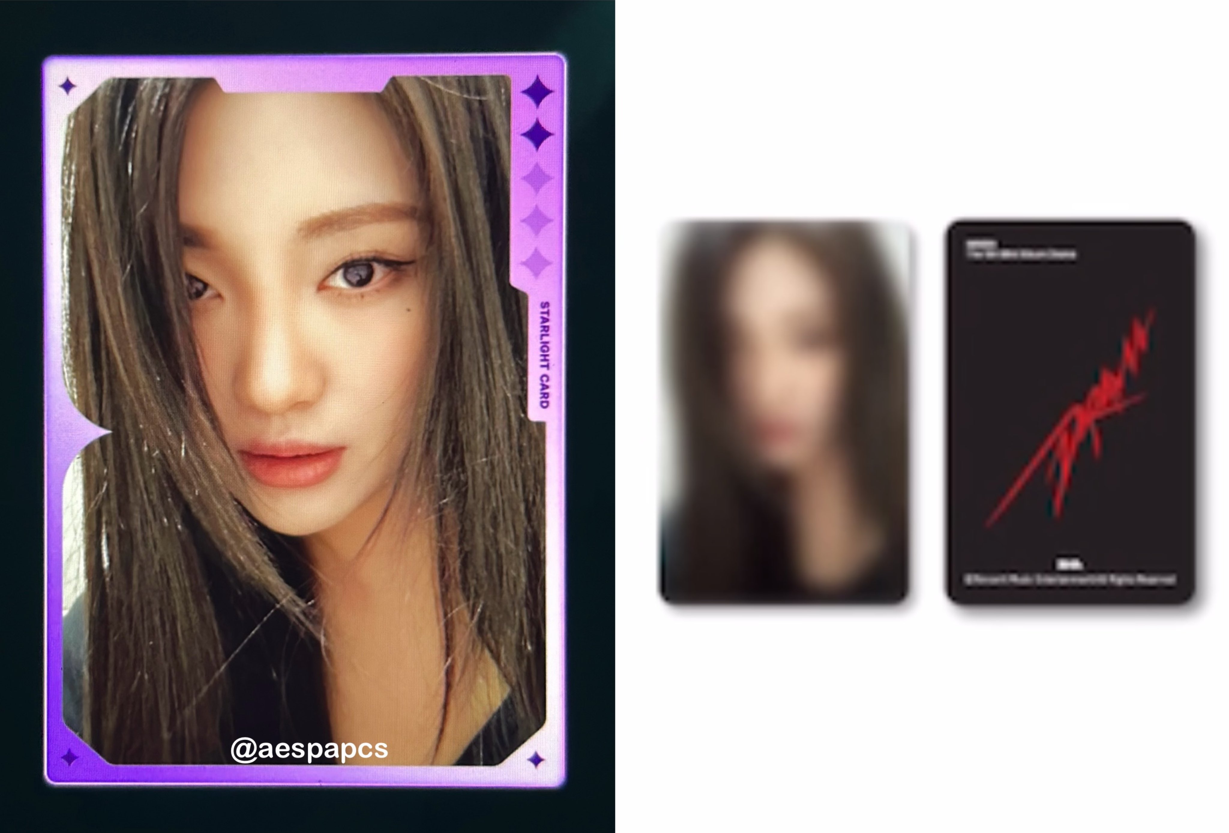 에스파 ✢ 포카 on X: 