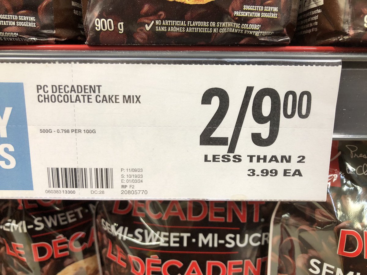 I feel like someone needs a lesson in math. 2 for $9.00 or less than 2 (one) for $3.99 each. This doesn’t make sense. Usually when you buy more the price is cheaper.
