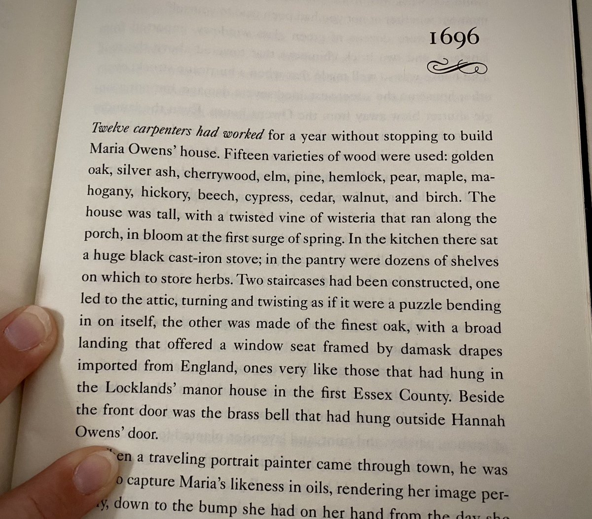 DaisyUnchained0's tweet image. I have to say, reading this part of #MagicLessons by @ahoffmanwriter thrills me. It feels like I was given a glimpse into the inner workings of some grand mystery. Probably because I was. Thank you #AliceHoffman for writing this chapter &amp;amp; for showing us where the magic began.