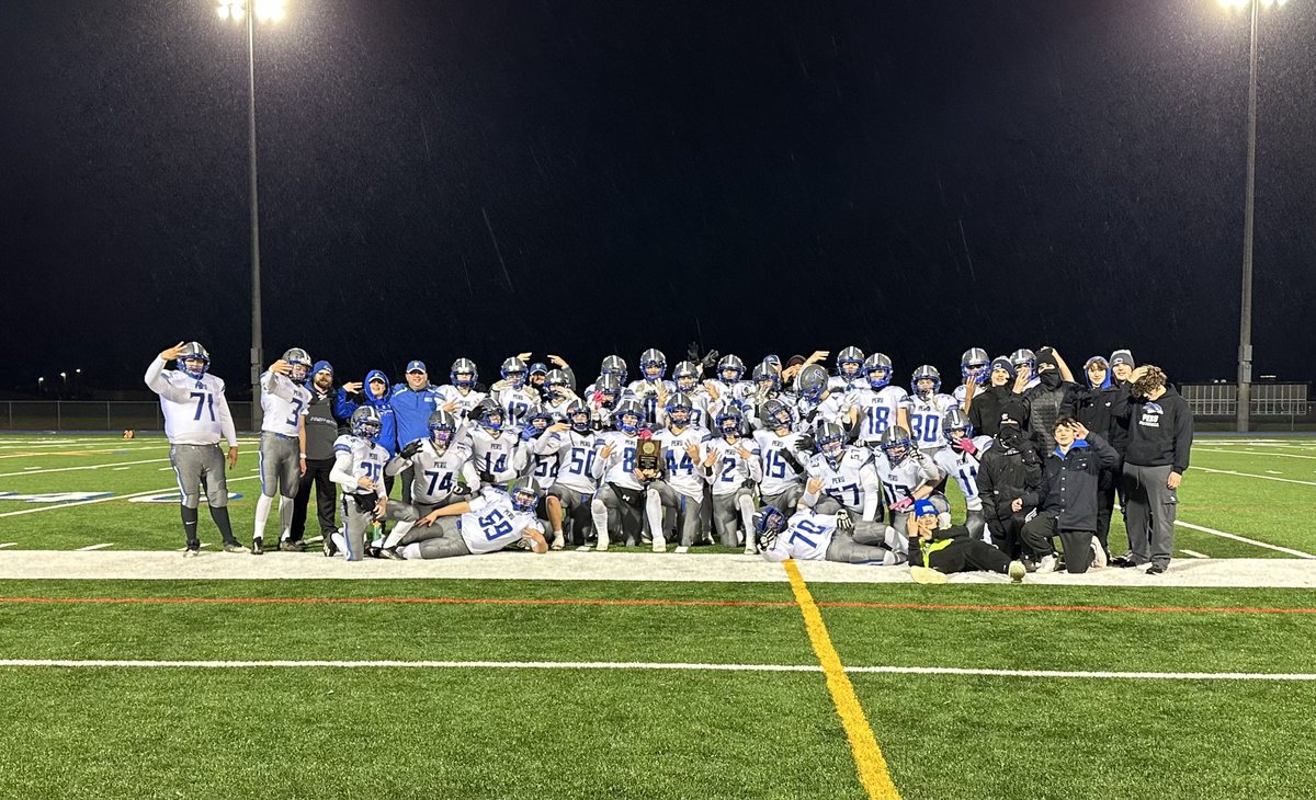 We got the job done 20-18!  Big WIN tonight!  Proud of the HEART these players displayed tonight!