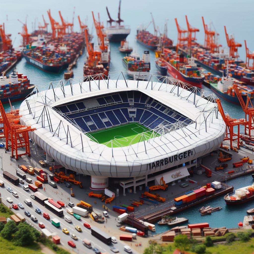 Hamburger SV integrated in the famous harbour