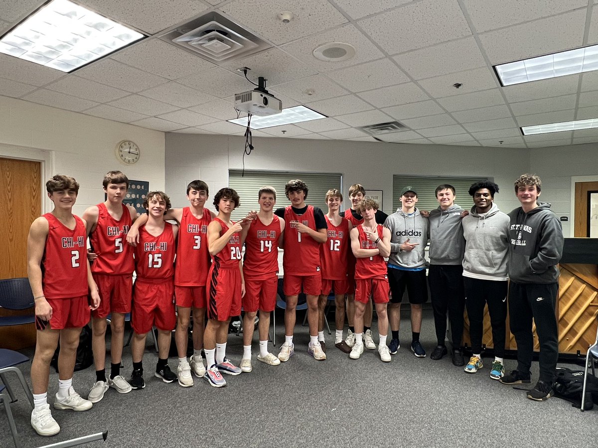 ChiHiBasketball's tweet photo. How do basketball players get ready for the season???? By doing basketball stuff….. in the school musical of course!!! #musicaldebut #HighSchoolMusical #ForTheCulture #mightycardinals https://t.co/tobBETw1w2
