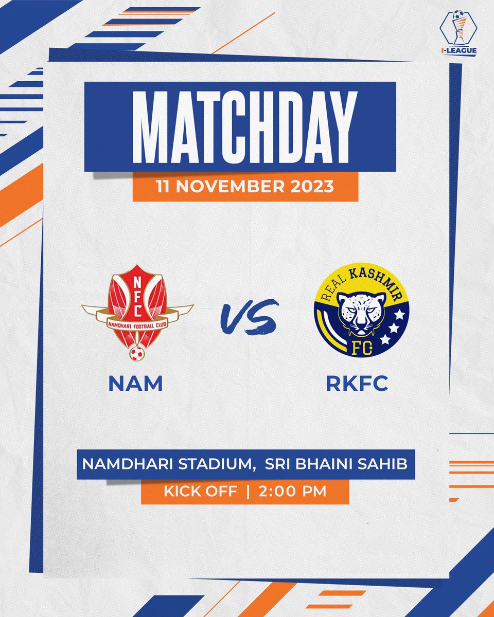 I-League (@ileague_aiff) on Twitter photo The first away match for the Snow Leopards ๐ <a href="/realkashmirfc/">Real Kashmir FC</a> ๐ก in the season โ
against debutants Namdhari FC today! ๐๐ผ
#NAMRKFC โ๏ธ #ILeague ๐#TogetherWeRise ๐ค #IndianFootball โฝ The first away match for the Snow Leopards ๐ <a href="/realkashmirfc/">Real Kashmir FC</a> ๐ก in the season โ
against debutants Namdhari FC today! ๐๐ผ
#NAMRKFC โ๏ธ #ILeague ๐#TogetherWeRise ๐ค #IndianFootball โฝ