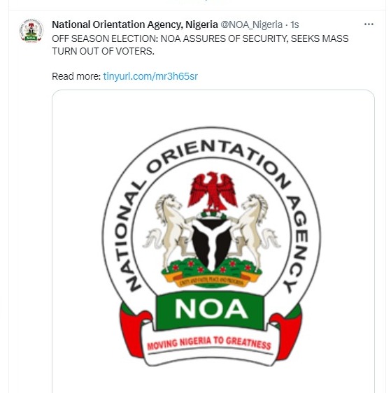 NOAEkiti's tweet photo. https://t.co/sCK1BDHmio https://t.co/2SHNreLibt