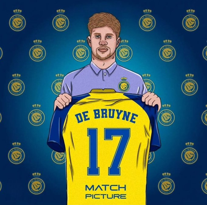 🚨 Man City is open to sell Kevin De Bruyne to Al Nassr next summer.