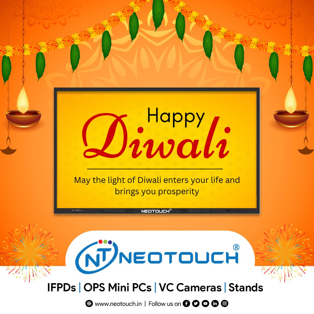 #NEOTOUCH #HappyDiwali #happydiwali2023 #interactivelearning #interactiveflatpanel