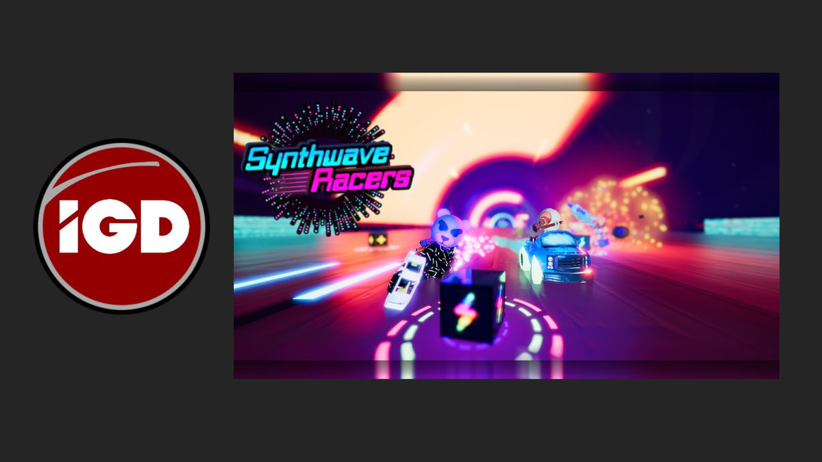 igdmag's tweet photo. It's #ScreenshotSaturday / #indiedevs show us your #indiegames - with your featured host today @CorrtexGames for their game #SynthwaveRacers. https://t.co/3zXF7yVJII