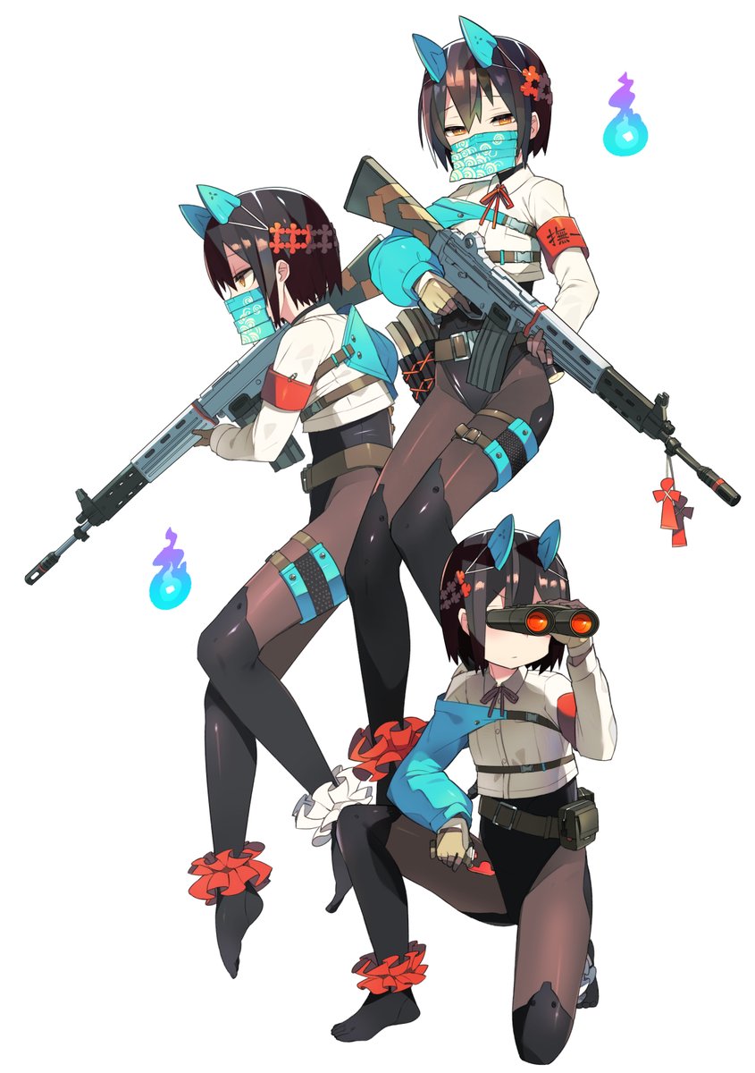 昨日 #いい銃の日 だったのか…!
銃持たせるの好き